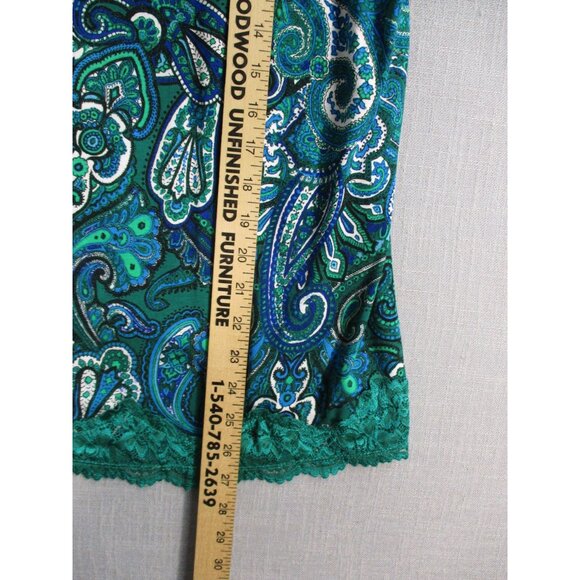 Lane Bryant Plus Size 22/24Paisley Lace Camisole Top - Picture 6 of 8